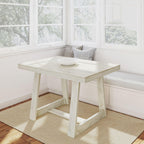 Plank+Beam Classic 72 Inch Dining Table, Rectangular, Pecan Wirebrush