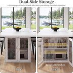51"-78" Extendable Dining Table, White Faux Marble Kitchen Table for 4-8