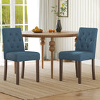 Upholstered Dining Chairs Set of 4 - Modern Parsons Chairs