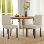 Upholstered Dining Chairs Set of 4 - Modern Parsons Chairs