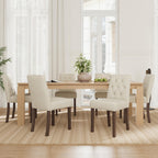 Upholstered Dining Chairs Set of 4 - Modern Parsons Chairs