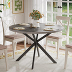 ChooChoo 47.2 Inch Round Dining Table for 4