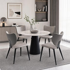 Dining Chairs Set of 4, Faux Leather Kitchen & Dining Chairs