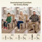 Upholstered Dining Chairs Set of 4 - Modern Parsons Chairs
