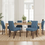 Upholstered Dining Chairs Set of 4 - Modern Parsons Chairs