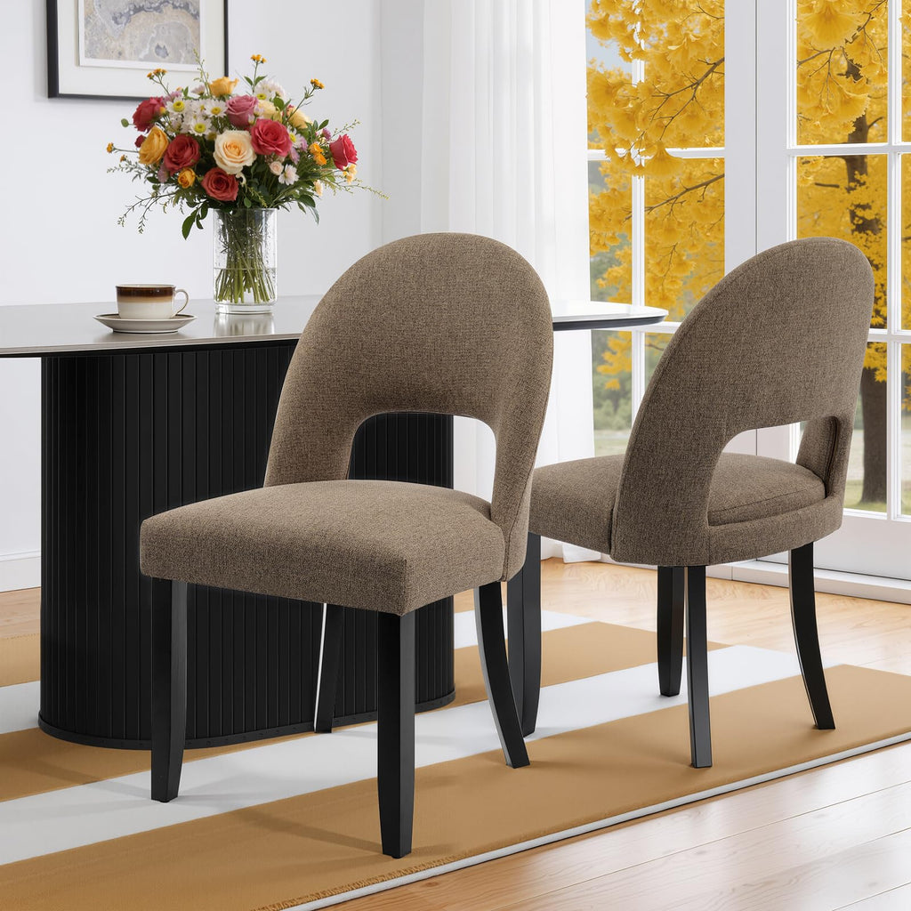 Dining Chairs Set of 4, Upholstered Kitchen & Dining Room Chairs