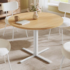 VASAGLE 31.5-Inch Dining Table, Small Round Kitchen Table for 4 People