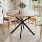 ChooChoo 47.2 Inch Round Dining Table for 4