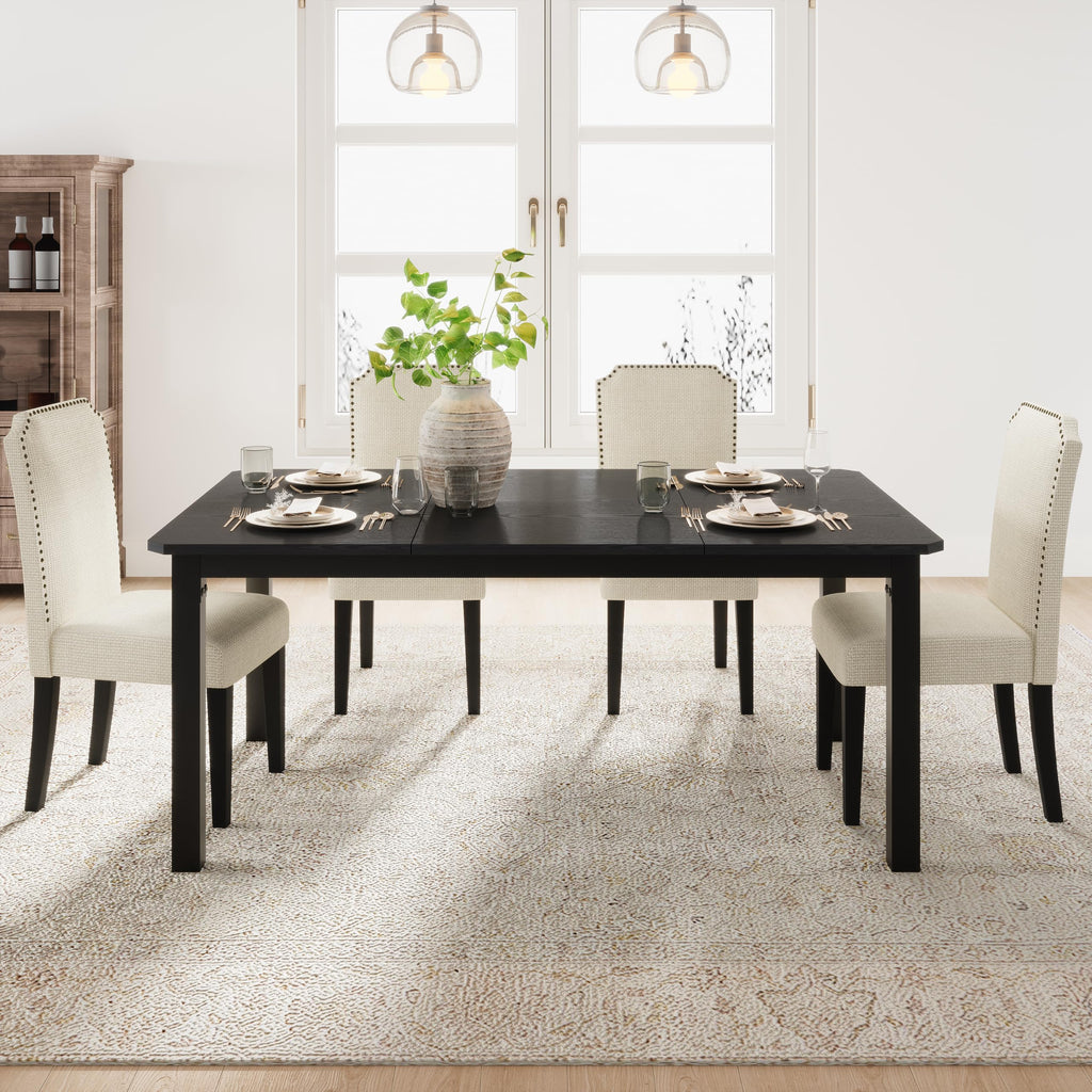Garvee 78.7″ Dining Table for 8-10 People, Large Kitchen Table (Only Table)