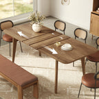 VASAGLE 70.9'' Dining Table for 4-8 People, Kitchen Table