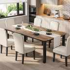 Garvee 78.7″ Dining Table for 8-10 People, Large Kitchen Table (Only Table)