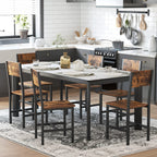 VASAGLE Dining Chair Set of 4, Kitchen Chairs