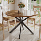 ChooChoo 47.2 Inch Round Dining Table for 4
