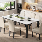Garvee 78.7″ Dining Table for 8-10 People, Large Kitchen Table (Only Table)