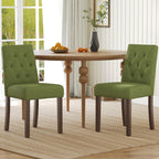 Upholstered Dining Chairs Set of 4 - Modern Parsons Chairs