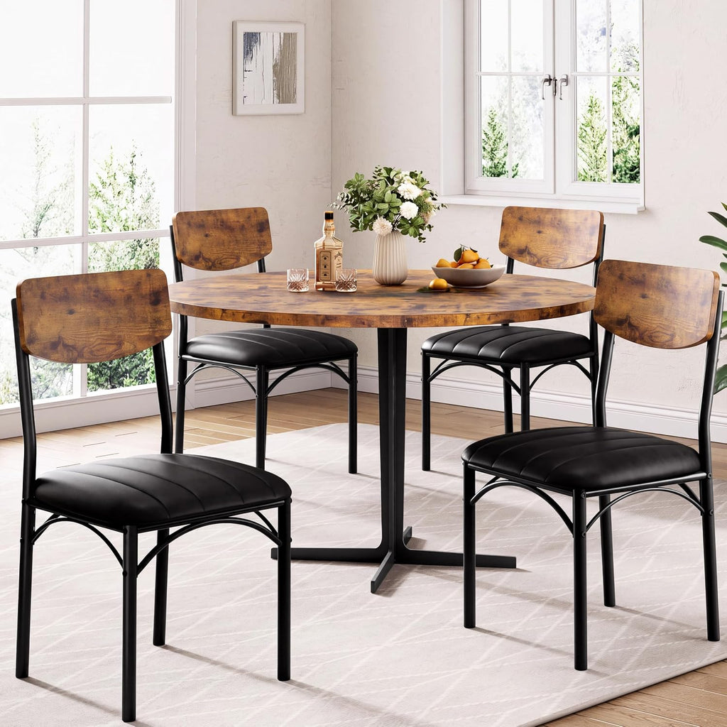 Jocoevol Dining Chairs Set of 4, Dining Room Chairs, Kitchen Chairs
