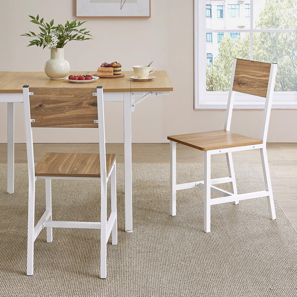 VASAGLE Dining Chair Set of 4, Kitchen Chairs