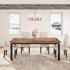 Garvee 78.7″ Dining Table for 8-10 People, Large Kitchen Table (Only Table)